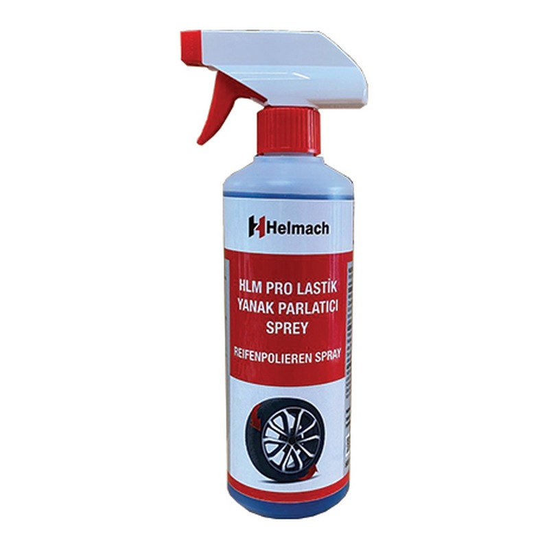 HELMACH HLM PRO LASTİK YANAK PARLATICI SPREY 500 ML (HLM-TYRE-PRO-500)