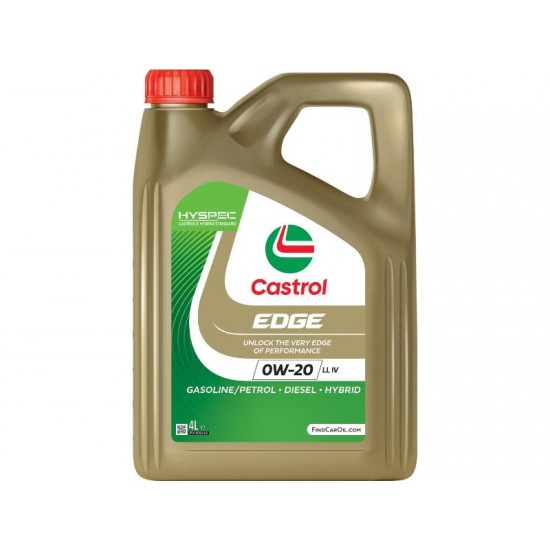 Castrol EDGE 0W-20 LL IV Tam Sentetik Motor Yağı 4 Litre