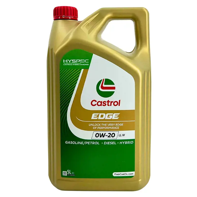 Castrol EDGE 0W-20 LL IV Tam Sentetik Motor Yağı 5 Litre