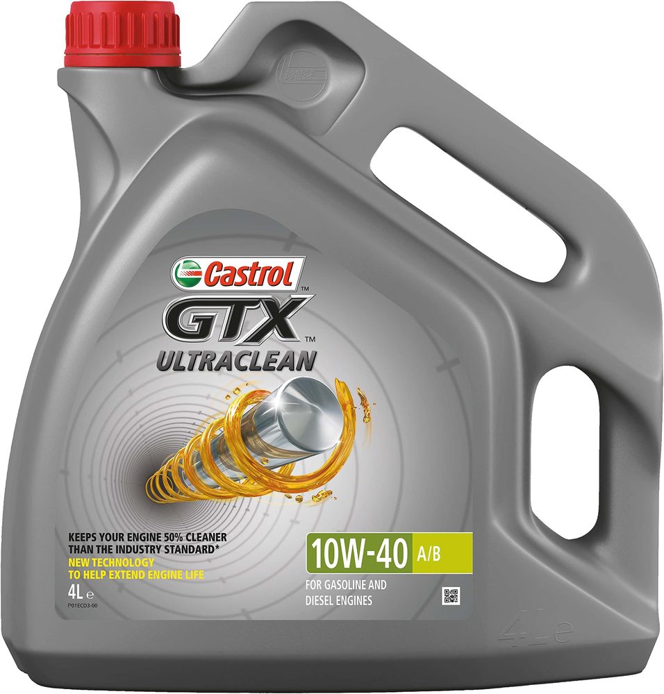 Castrol GTX 10W-40 Ultraclean A3/B4 Motor Yağı 4 Litre