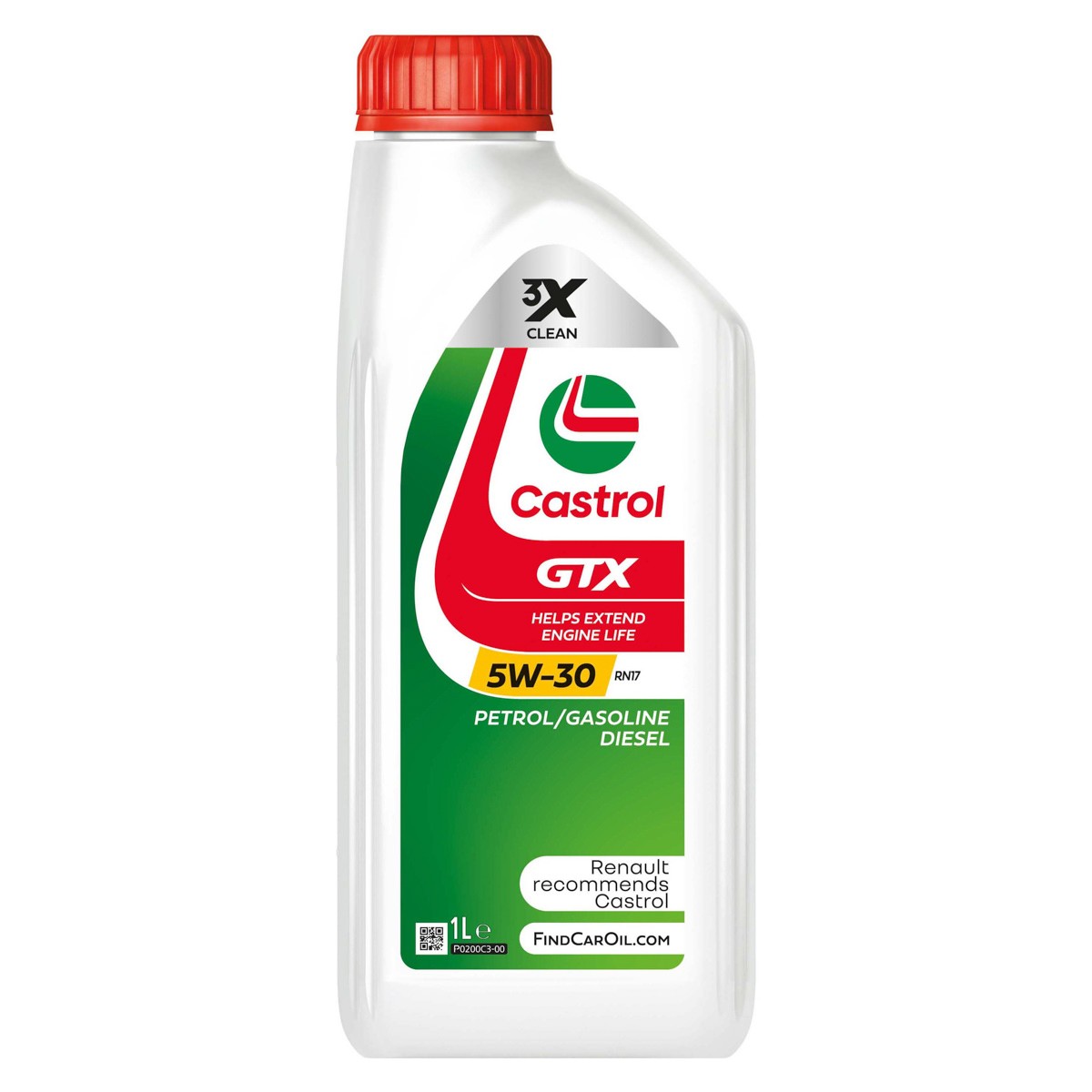 Castrol GTX 5W-30 RN17 Benzinli ve Dizel Motor Yağı 1 Litre