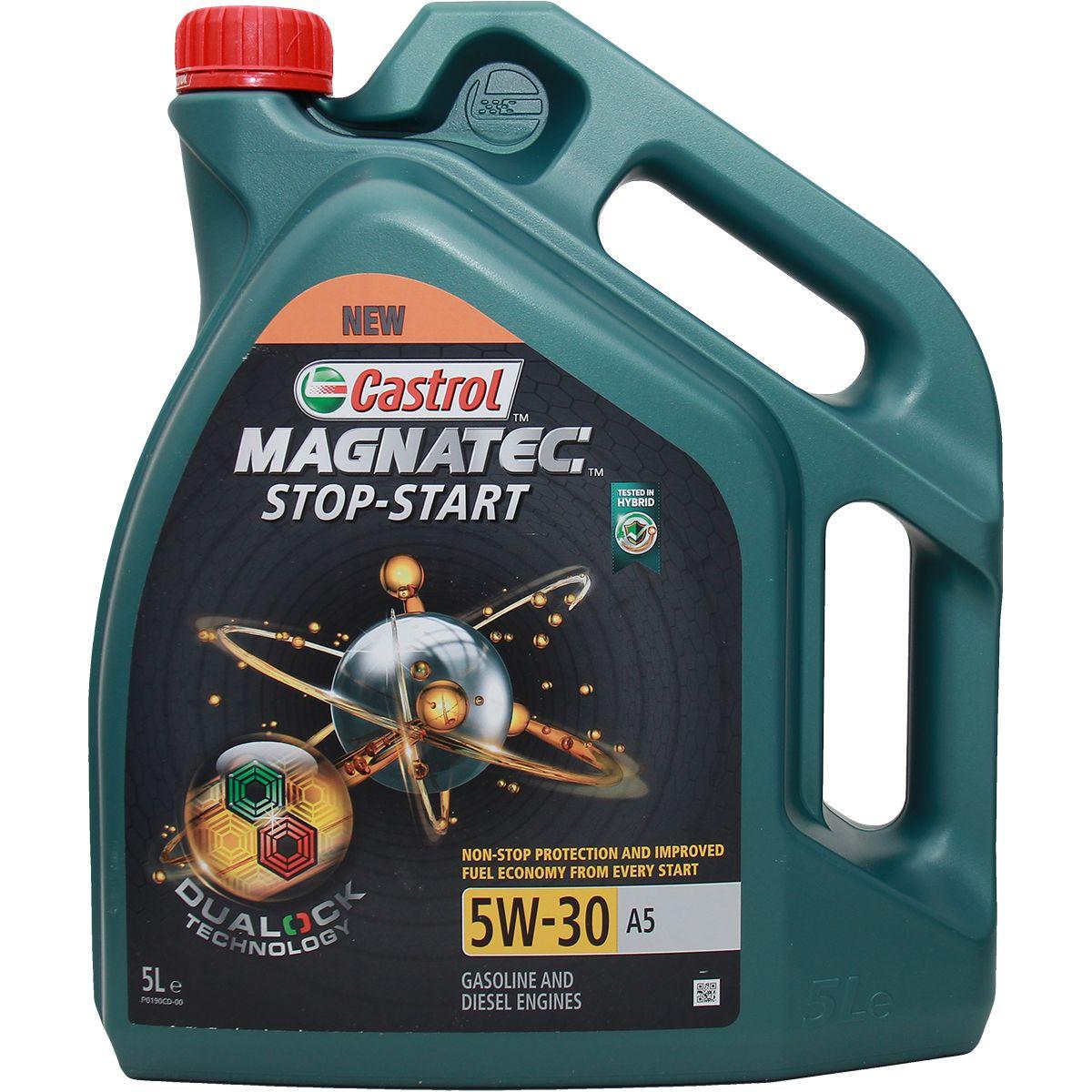 Castrol MAGNATEC 5W-30 A5/B5 Tam Sentetik Motor Yağı 5 Litre