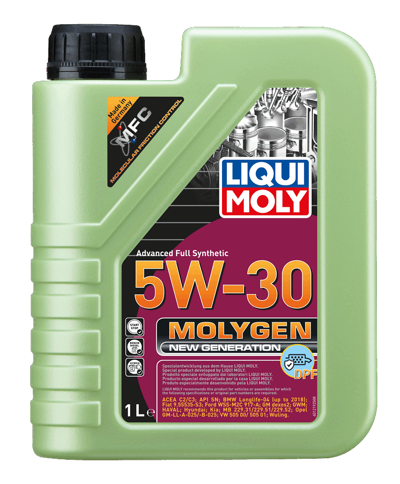 LIQUI MOLY 5W-30 Motor Yağı Molygen New Generation DPF 1 Litre (21224)