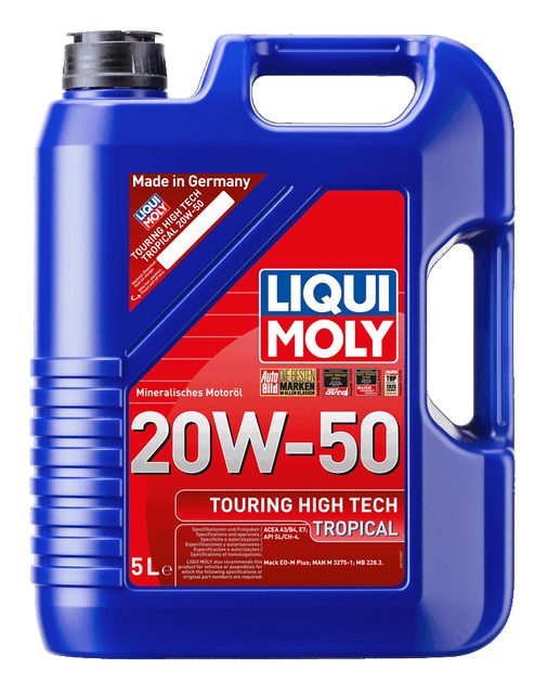 LIQUI MOLY 20W-50 Motor Yağı Touring High Tech Tropical Motoroil 5 Litre (2132)