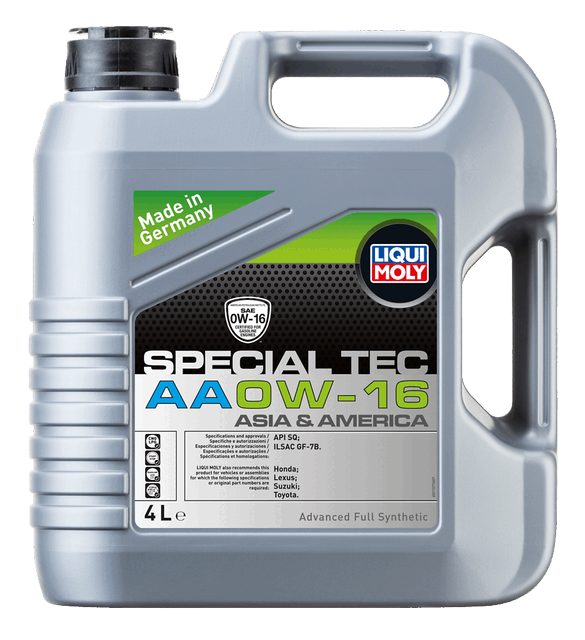 LIQUI MOLY 0W-16 Motor Yağı Special Tec AA 4 Litre (21327)