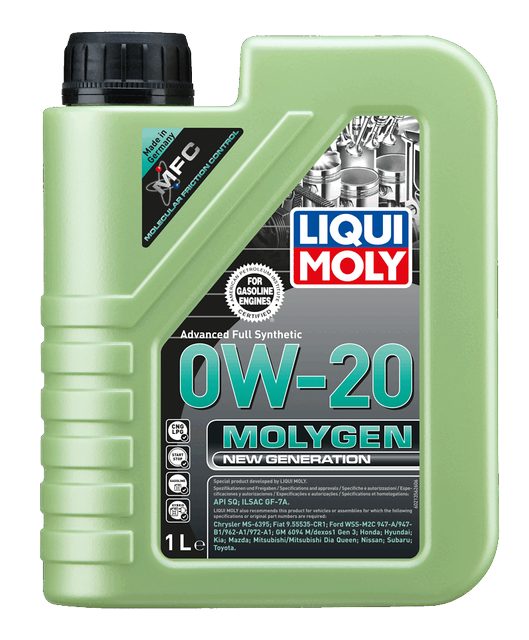 LIQUI MOLY 0W-20 Motor Yağı Molygen New Generation 1 Litre (21356)
