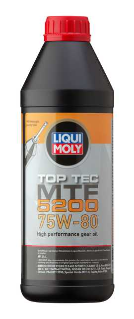 LIQUI MOLY 75W-80 Manuel Şanzıman Yağı Top Tec MTF 5200 1 Litre (21688)