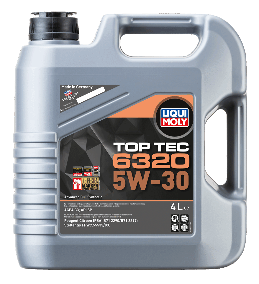 LIQUI MOLY 5W-30 Motor Yağı Top Tec 6320 4 Litre (23166)