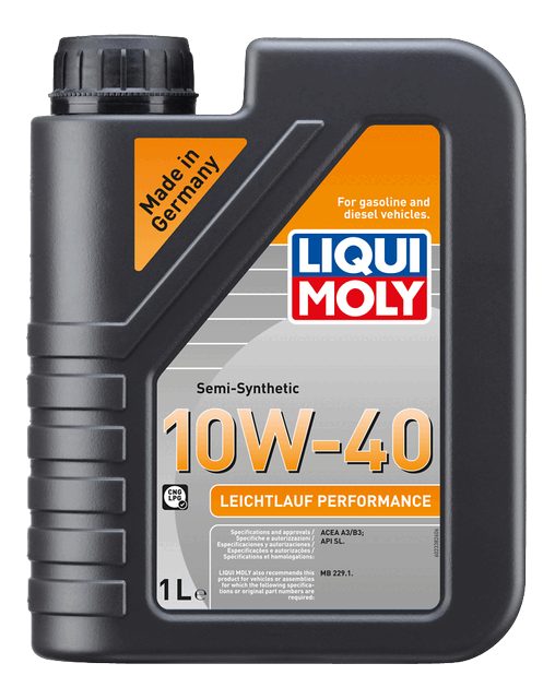 LIQUI MOLY 10W-40 Motor Yağı Leichtlauf Performance 1 Litre (2338)