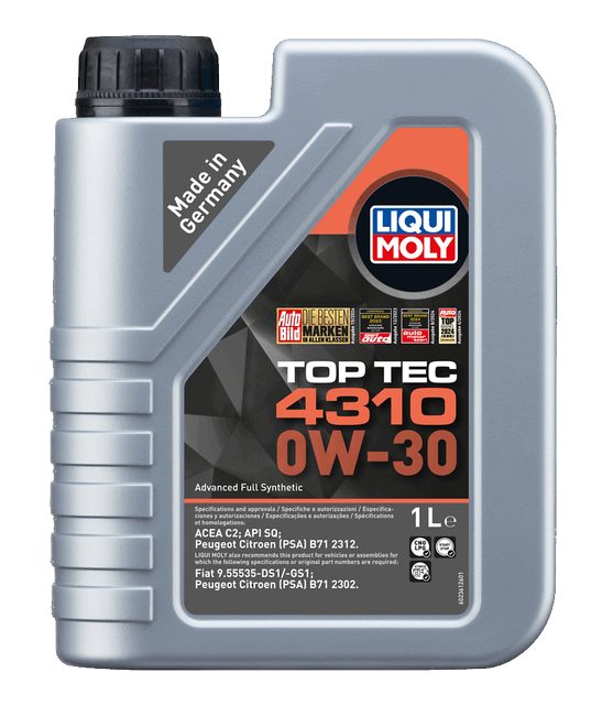 LIQUI MOLY 0W-30 Motor Yağı Top Tec 4310 1 Litre (2361)