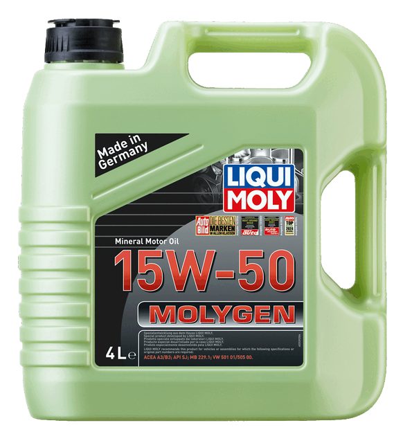 LIQUI MOLY 15W-50 Motor Yağı Molygen 4 Litre (2539)