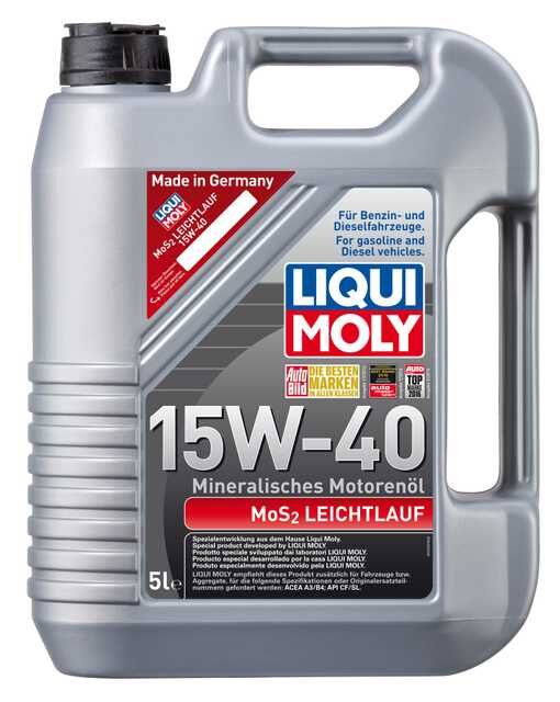 LIQUI MOLY 15W-40 Motor Yağı Katkısı MoS2 Low-Friction 5 Litre (2571)