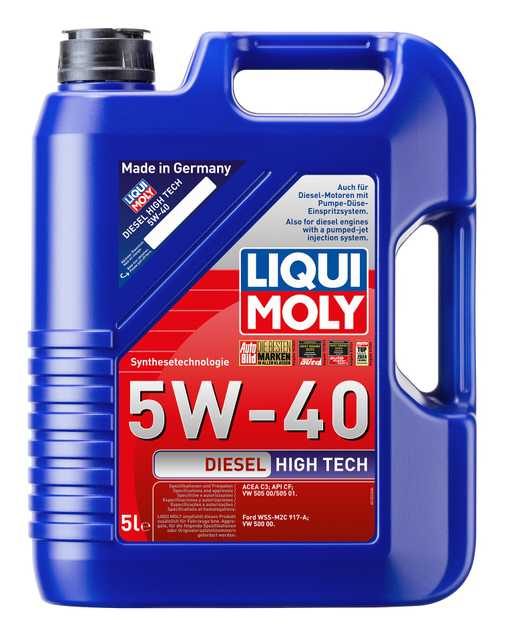 LIQUI MOLY 5W-40 Motor Yağı Diesel High Tech 5 Litre (2696)