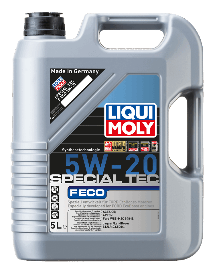 LIQUI MOLY 5W-20 Motor Yağı Special Tec F ECO 5 Litre (3841)