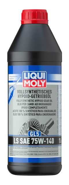 LIQUI MOLY SAE 75W-140 Dişli Yağı Tam Sentetik Fully Synthetic (GL5) LS 1 Litre (4421)