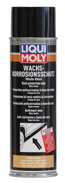 LIQUI MOLY Sprey Rust Protection Wax brown (Spray) 500 ML (6103)