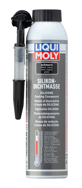LIQUI MOLY Silikon Sıvı Conta Silicone Sealing Compound, black 200 ML (6185)