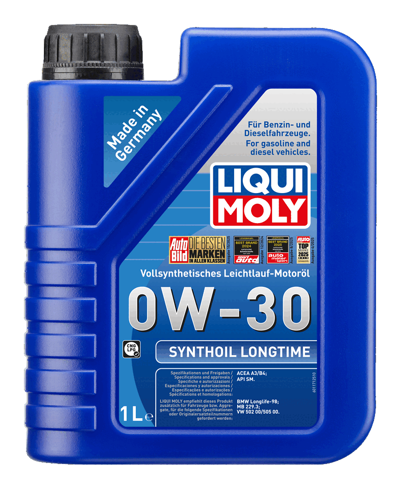 LIQUI MOLY 0W-30 Motor Yağı Synthoil Longtime 1 Litre (8976)