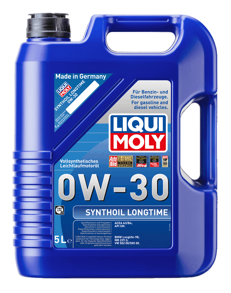 LIQUI MOLY 0W-30 Motor Yağı Synthoil Longtime 5 Litre (8977)