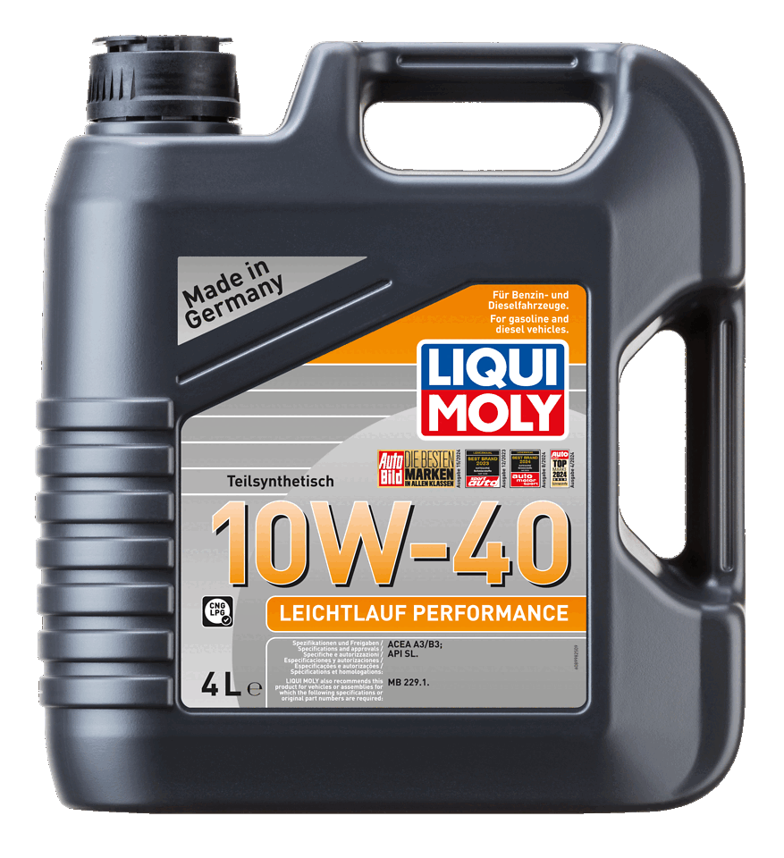 LIQUI MOLY 10W-40 Motor Yağı Leichtlauf Performance 4 Litre (8998)