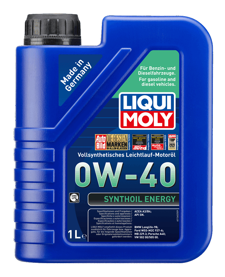 LIQUI MOLY 0W-40 Motor Yağı Synthoil Energy 1 Litre (9514)