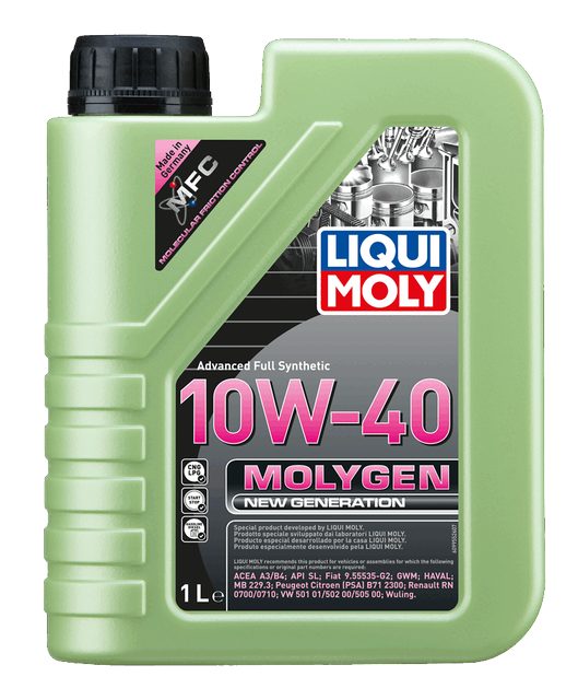 LIQUI MOLY 10W-40 Motor Yağı Molygen New Generation 1 Litre (9955)