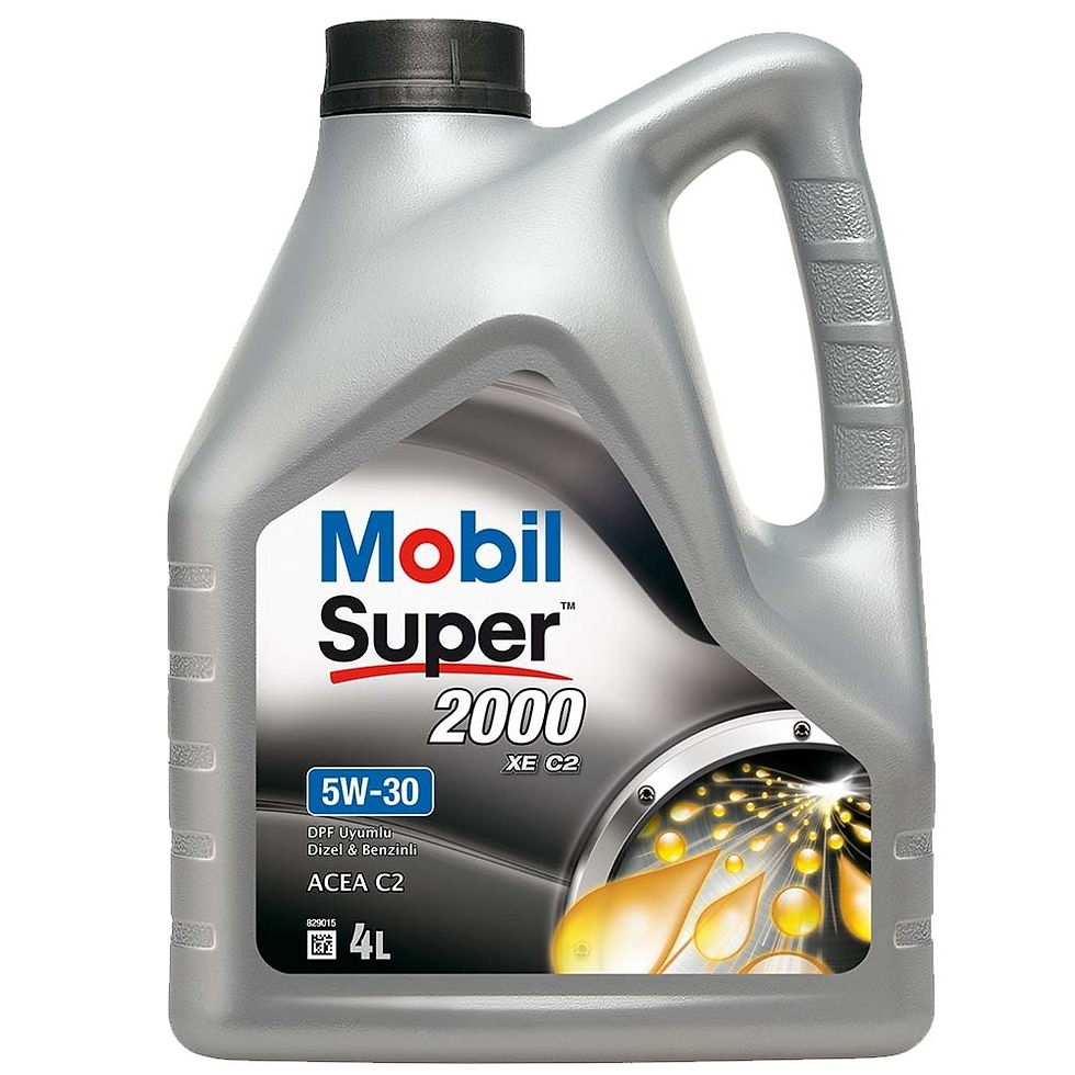 Mobil Super 2000 XE C2 5W-30 Sentetik Motor Yağı 4 Litre