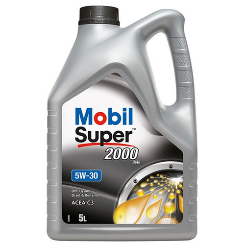 Mobil Super 2000 XE C3 5W-30 Sentetik Motor Yağı 5 Litre