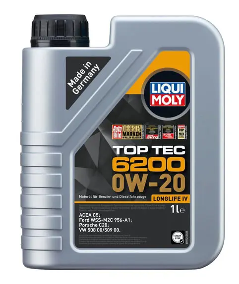 LİQUİ MOLY TOP TEC 6200 0W-20 1 LT