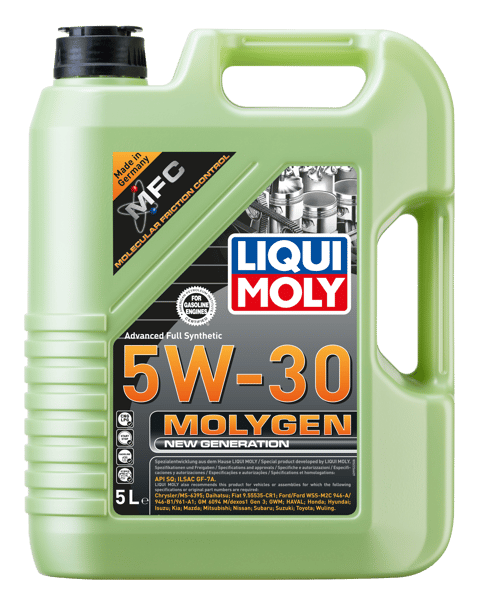 LİQUİ MOLY MOTOR YAĞI MOLYGEN NEW GENERATİON 5W-30 5 LT